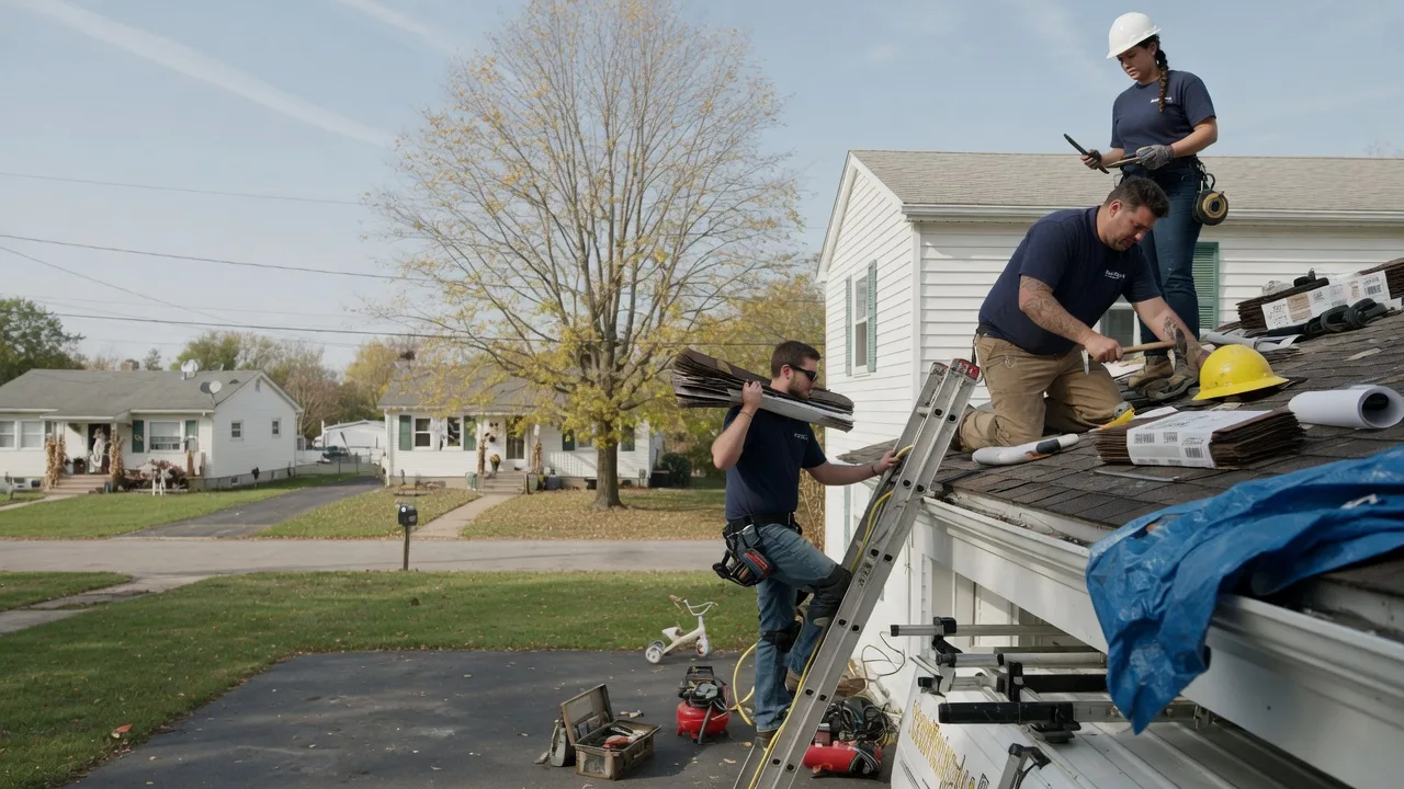 Local Roofing Contractors in West Salem, IL near me